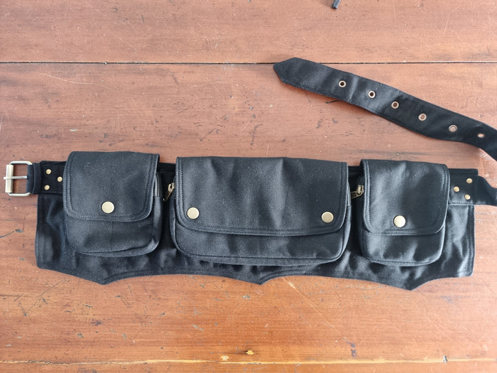 3 Pocket Unisex Pocket Belt
