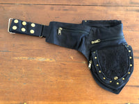 Lace Studded 2 Pocket Belt