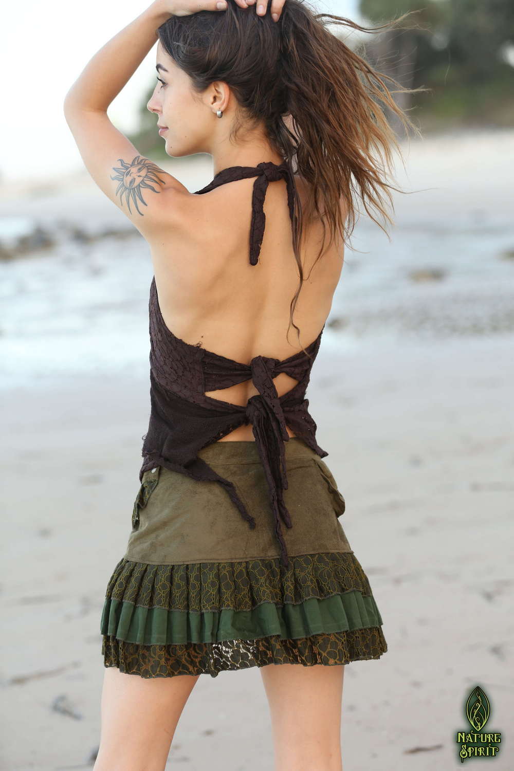 Frilly Pixie Mini Skirt