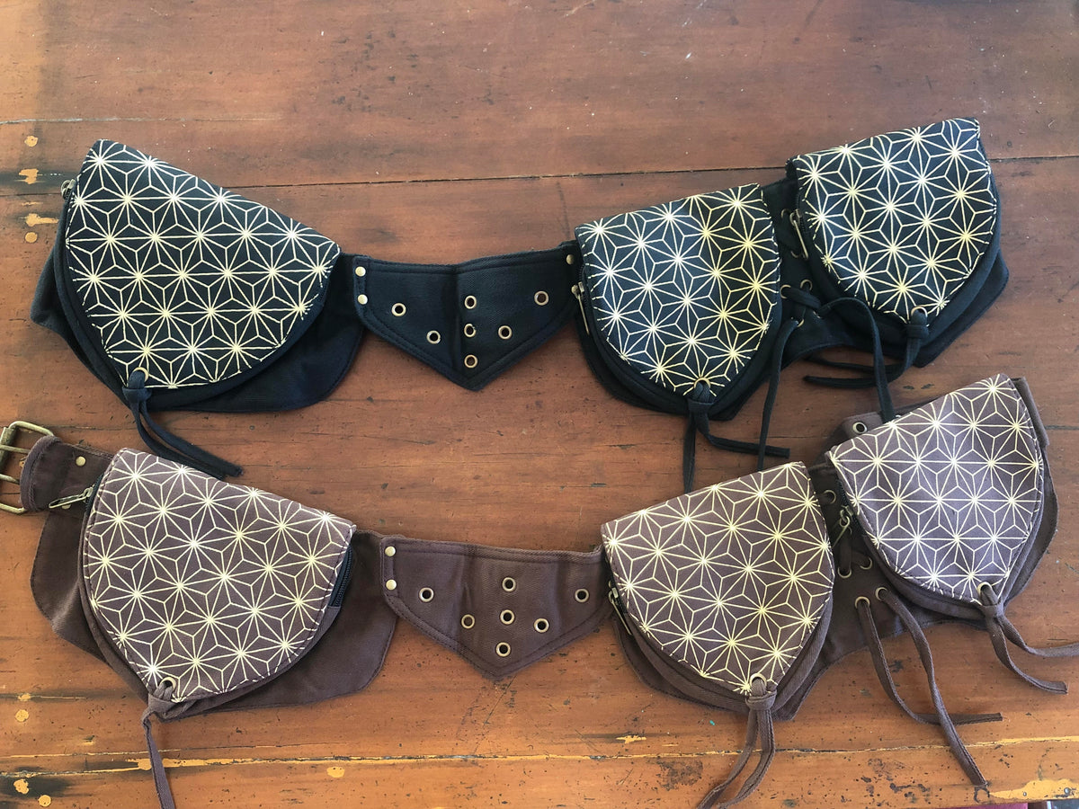 Flower of Life Pocket Belt