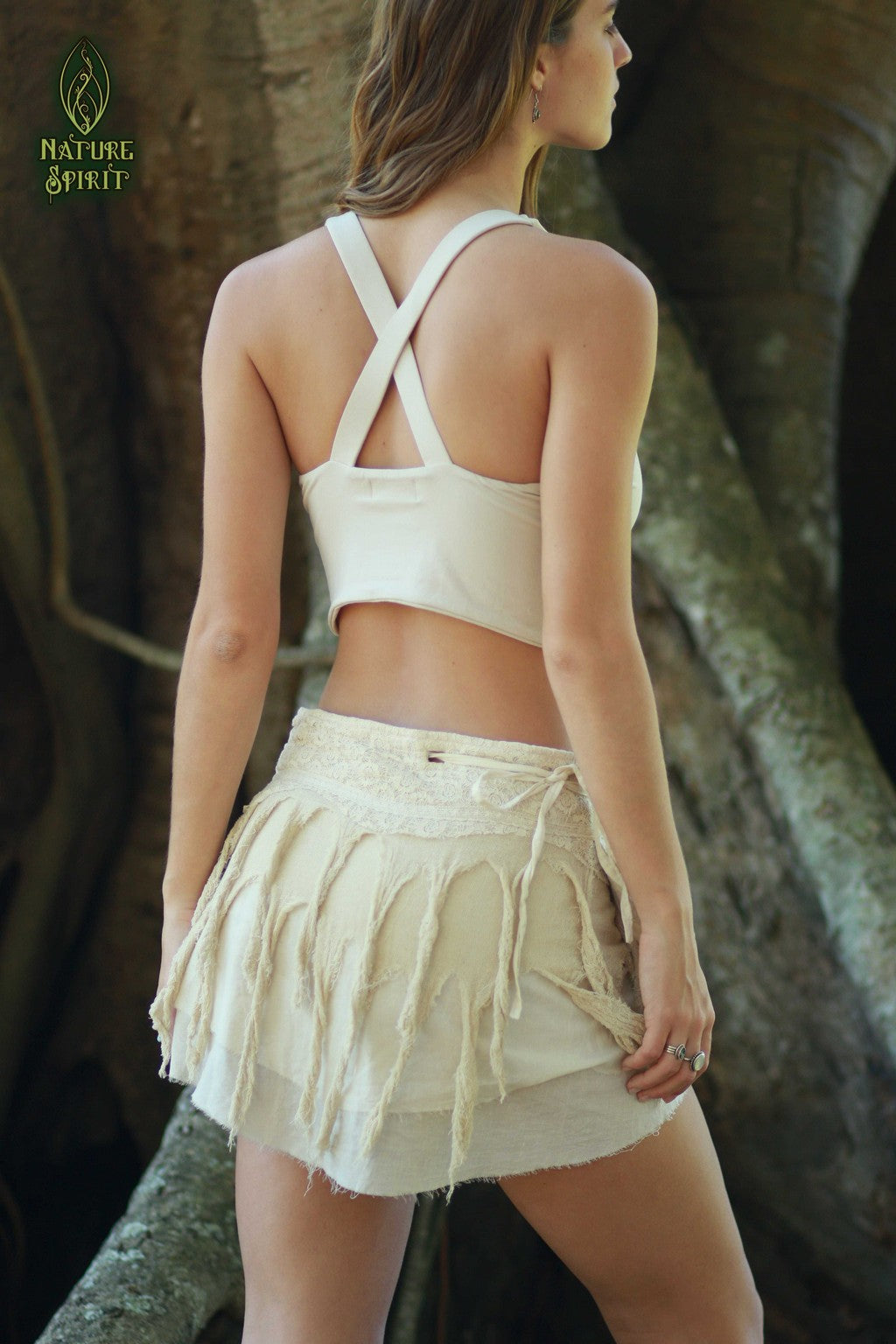 Burning Man Skirt Festival Skirt Boho Skirt Tribal Skirt Nature Spirit