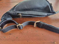 Leather Hip Belt Bag / Bum Bag