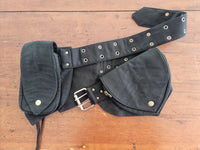 3 Pocket Smart Phone Pocket Belt - Black
