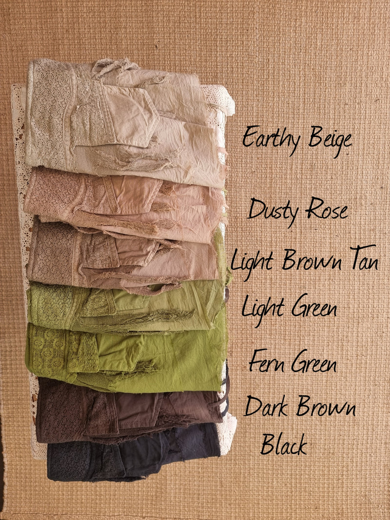 Frayed Mini Pocket Skirt