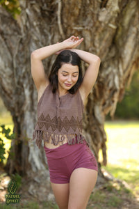 Hand Block Booty Shorts