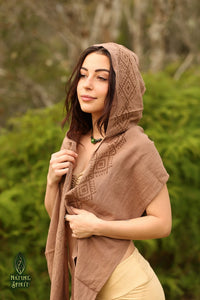 Tribal Hooded Scarf