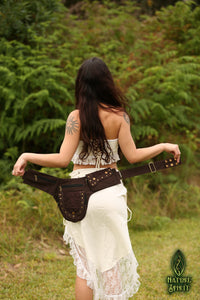 Lace Studded 2 Pocket Belt