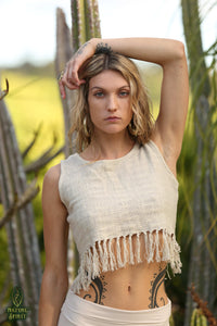 Tribal Tassel Top