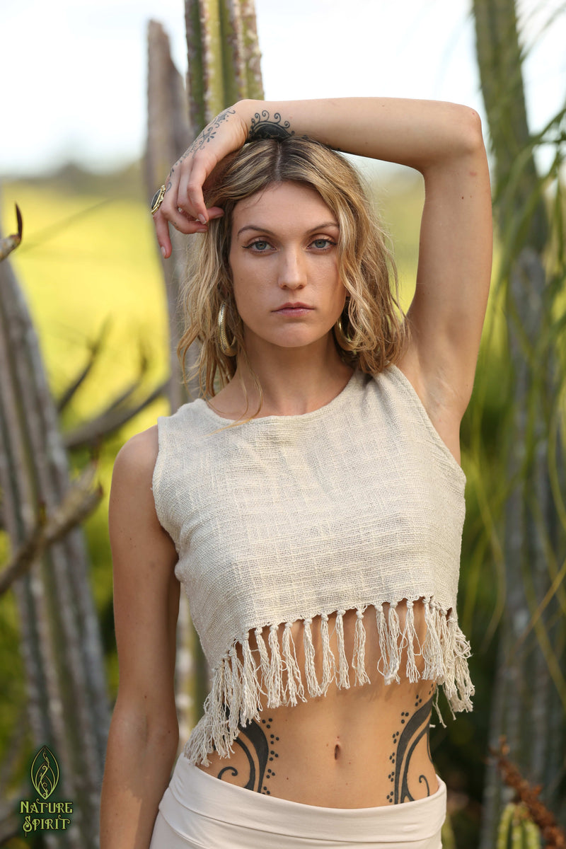 Tribal Tassel Top