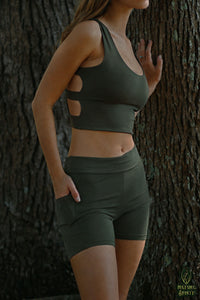 Yoga Dance Shorts with Pocket