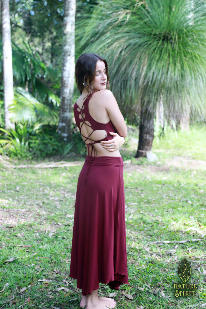 Yoga Lace Up Crop Top
