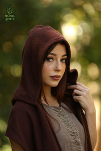 Warm Winter Hooded Scarf