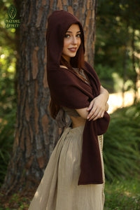 Warm Winter Hooded Scarf