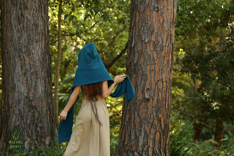 Warm Winter Hooded Scarf