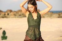 Lace Fairy Halter Top