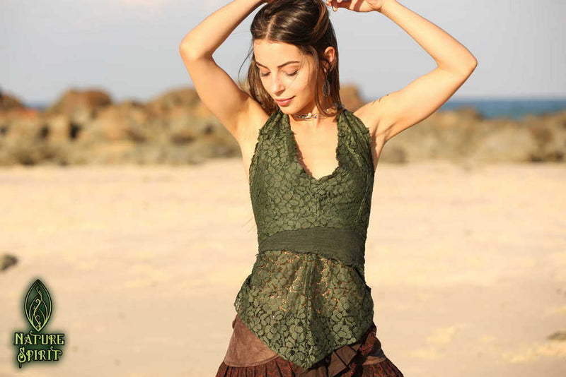Lace Fairy Halter Top
