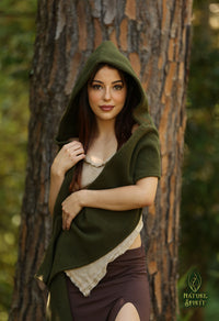 Warm Winter Hooded Scarf