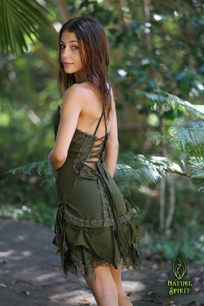 Pixie Bralette Shirt  Earthy clothing inspired by fairytale and