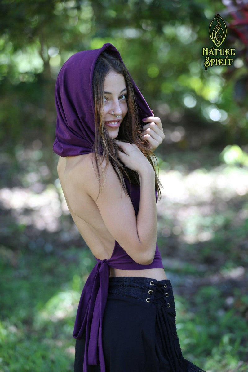 Persian Princess Hood Crop Top