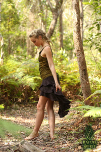 Cotton Ruffle Skirt