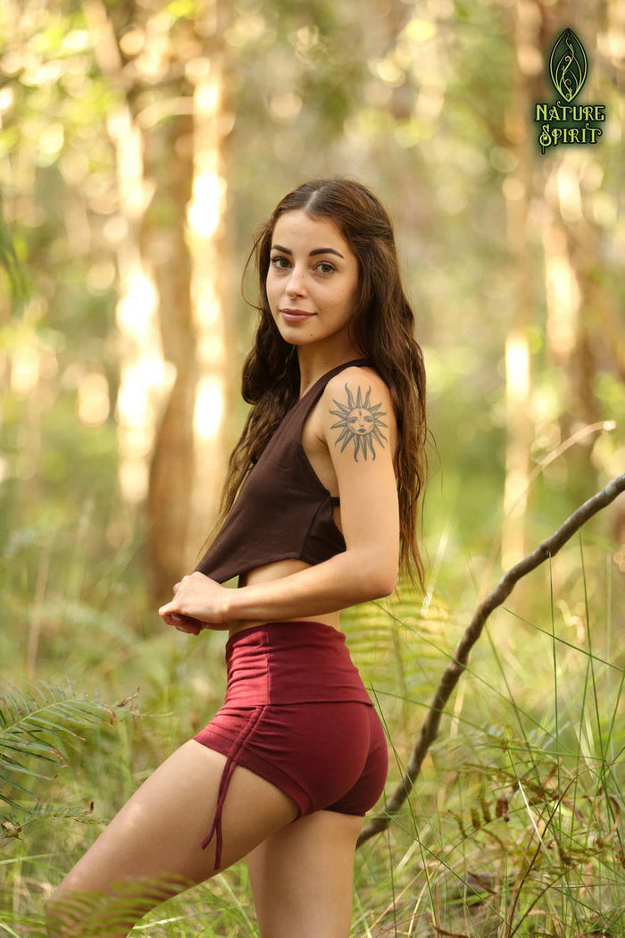 Leggings and Booty Shorts - Pixie Clothing - Byron Bay - Nature Spirit