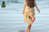 Cotton Ruffle Skirt