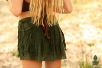 Frayed Pixie Skirt