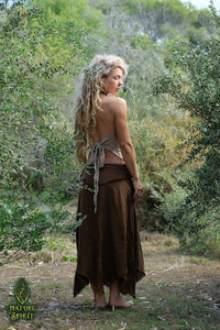 Hand Block Halter Top