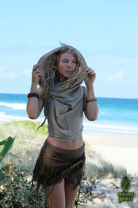 Frayed Pixie Skirt