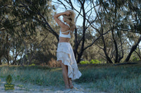 Cotton Ruffle Skirt