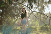 Frayed Pixie Skirt