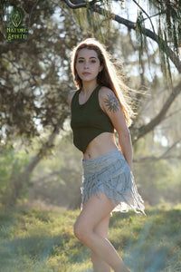 Frayed Pixie Skirt