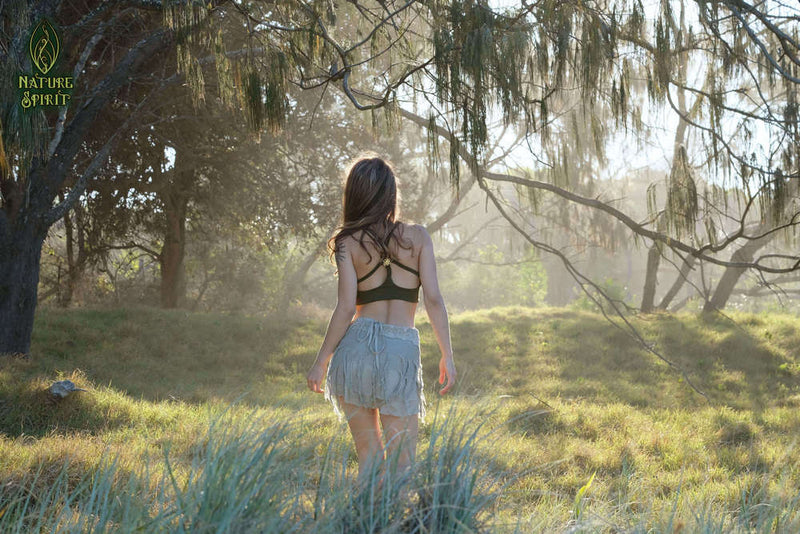 Frayed Pixie Skirt
