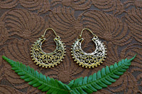 Filigree Hoop Earrings