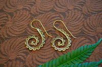 Gypsy Spirit Brass Earrings