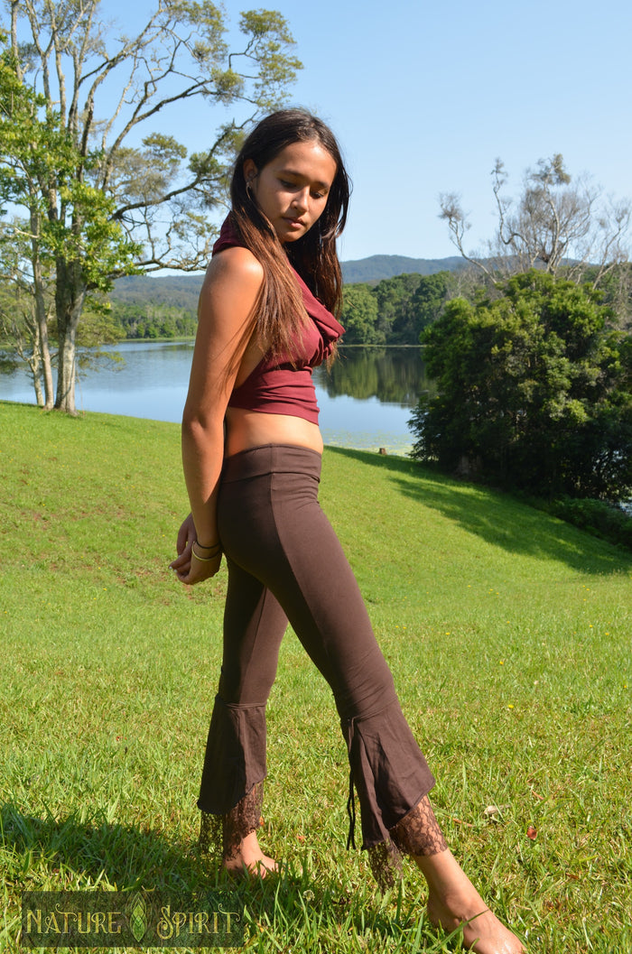 Frixie Flared Lace Leggings