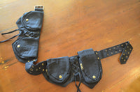 4 Leaf Belt with Smart Phone Pocket - Cloth Canvas