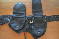 4 Leaf Belt with Smart Phone Pocket - Cloth Canvas
