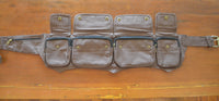 4 Pocket Unisex Cloth Canvas Pocket Belt