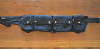 4 Pocket Unisex Cloth Canvas Pocket Belt