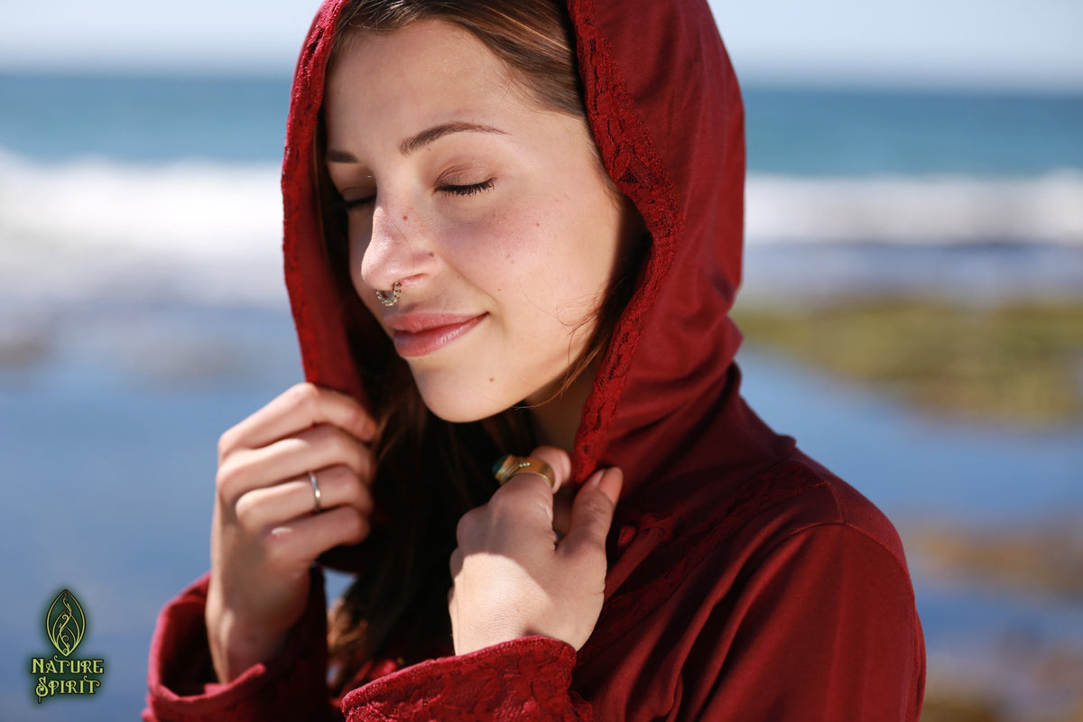 Boho Blossom Hood Top