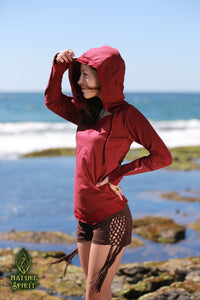Boho Blossom Hood Top
