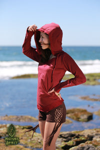 Boho Blossom Hood Top