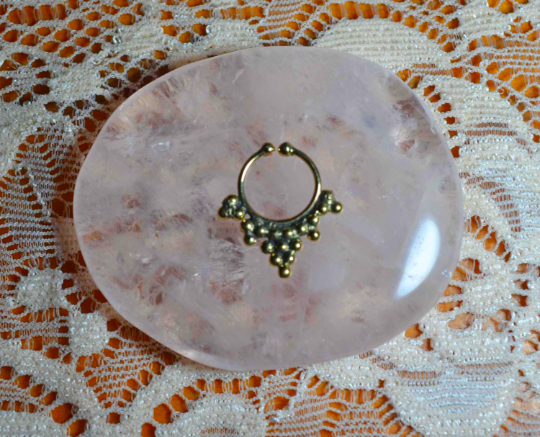 Faux Brass Septum