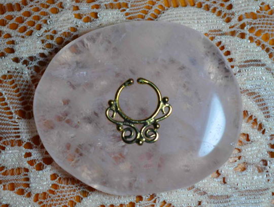 Faux Brass Septum