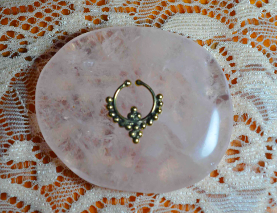 Faux Brass Septum