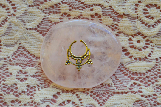 Faux Brass Septum