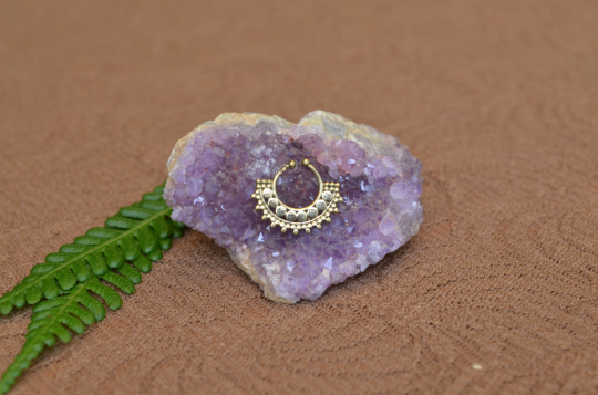 Faux Brass Septum