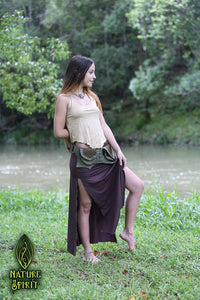 Pointy Pixie Top with Hood