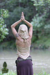 Pointy Pixie Top with Hood